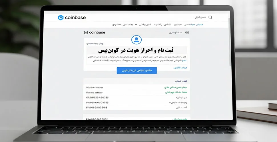 ثبت نام و احراز هویت در کوین‌بیس